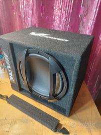 Subwoofer - Alpine 650 w SWD-355 Bass Reflex