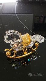 Swarovski cavallo a dondolo 