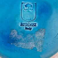 Bitossi blue Rimini  vaso in  ceramica