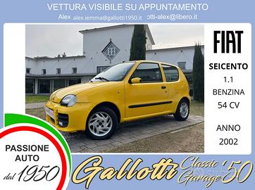 Seicento Sporting 1.1 benzina 54cv
