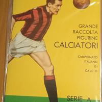 Album + Set completo Calciatori Panini 1961-62