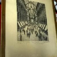 "Milano Galleria Vittorio Emanuele"primi 900