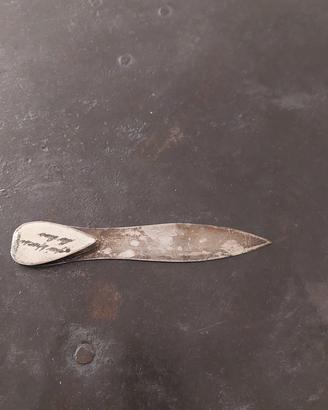 tagliacarte vintage silver