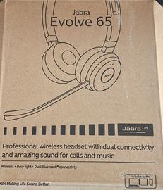 Jabra Evolve 65 Wireless Stereo On-Ear cuffie