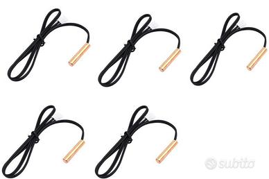 10 SONDA,0.5mt NTC. 5 BULBO RAME, 5bulbo vetro