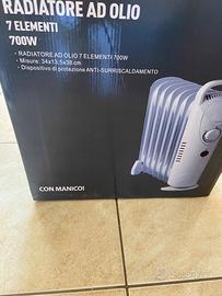 Radiatore ad olio 7 elementi 700W