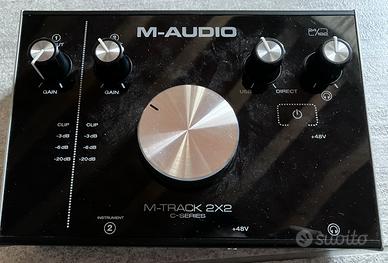 Scheda audio m-audio m-track 2x2