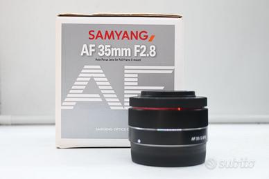 Samyang AF 35mm F2.8 FE per Sony E