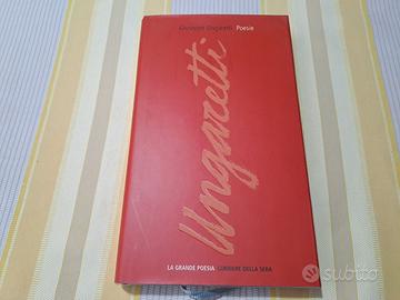 Libro "Poesie Giuseppe Ungaretti"