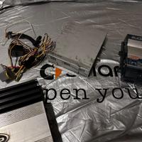 Alpine tv tue t150 sub hertz, ampli audioson zapco