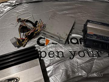 Alpine tv tue t150 sub hertz, ampli audioson zapco