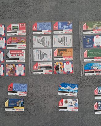 Schede telefoniche ITALIANE