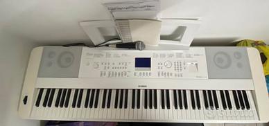 pianoforte elettrico bianco yamaha