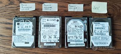 Lotto Hard Disk 2.5" IDE/PATA – retrocomputing