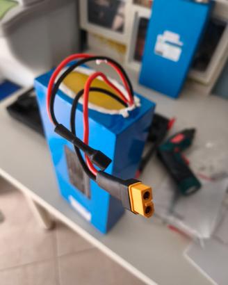 Batteria Litio Biciclette e Monopattini 48V 18A