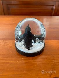 Sfera vetro pinguino 