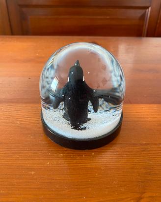 Sfera vetro pinguino 