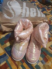 Doposci Olografici Rosa Shein - NUOVI - Tg. 41/42 