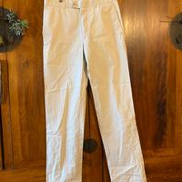 Pantaloni di cotone bianchi