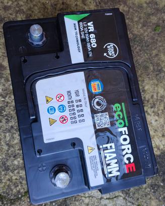 Batteria Fiamm. VR680 60ah 680A AGM