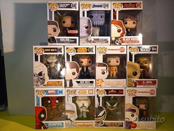 FUNKO POP collezione di 11 pezzi