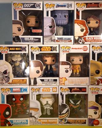 FUNKO POP collezione di 11 pezzi