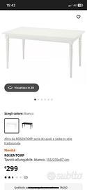 Tavolo allungabile Ikea