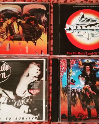 CD rock glam heavy speed thrash death black
