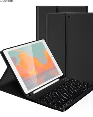 Custodia con tastiera per iPad