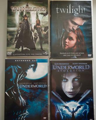 Lotto 4 DVD Fantasy Vampiri