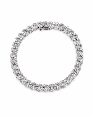 Bracciale tennis oro bianco e brillanti 3 ct