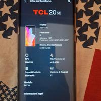 smartphone  TCL 20 se