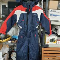 Tuta intera da neve bimbo 6 anni