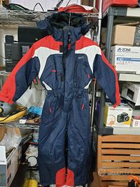 Tuta intera da neve bimbo 6 anni