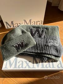 Set Max Mara sciarpa e cappello originali