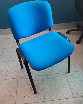 8 sedie da ufficio- studio-sala d'attesa 