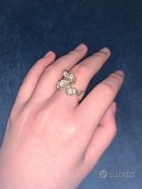 Anello “La Nascita di Venere” – Perla argentata