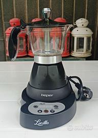 Caffettiera elettrica Lucilla Beper 3 tazze