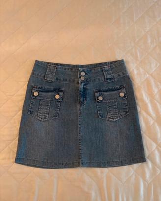 gonna in jeans vintage
