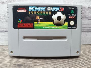 Cartuccia gioco Snes Super nintendo Kich off 3 - E