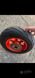 cerchi completi di gomme Michelin + disco freno