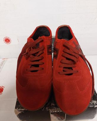 scarpe da donna Geox Rosse