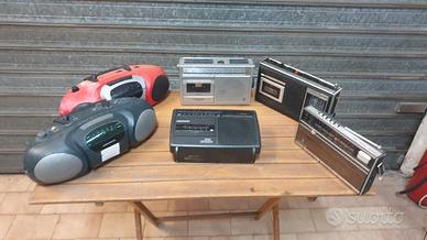 Lotto radio Grundig parzialmente funzionanti