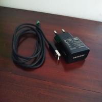 Caricabatterie originale Samsung con cavo USB