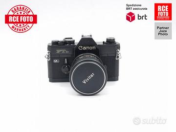 Canon FTb QL Black + Vivitar 28 F2.5