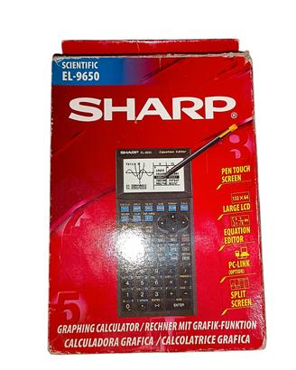Sharp EL-9650 Calcolatrice Grafica Touch Screen