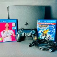 PlayStation 4 Slim 500GB + Giochi & Accessori