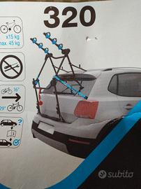 portabici x portellone posteriore mod 320 decathlo