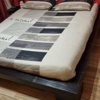 LETTO MATRIMONIALE IN LEGNO