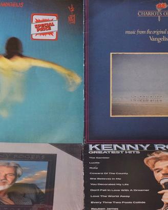 Vinili Lp Rogers, Mangione, Vangelis,